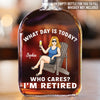 Cheers To Retirement Life - Coworker Personalized Custom Whiskey Bottle - Appreciation, Retirement Gift For Coworkers, Work Friends, Colleagues