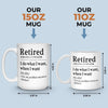 Not My Problem Anymore - Coworker Personalized Custom Mug - Appreciation, Retirement Gift For Coworkers, Work Friends, Colleagues