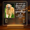 Custom Photo Your Light Will Always Shine In My Heart - Memorial Personalized Custom Pet Loss Memorial Light - Sympathy Gift For Pet Owners, Pet Lovers