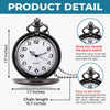 Custom Photo My Favorite Addiction - Couple Personalized Custom Pocket Watch - Gift For Husband Wife, Anniversary