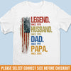 Built On Love & Legacy - Family Personalized Custom Unisex T-shirt, Premium T-shirt, Hoodie - Father's Day, Gift For Dad, Grandpa