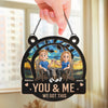 Still Together, Still Strong - Couple Personalized Window Hanging Suncatcher Ornament - Gift For Husband Wife, Anniversary