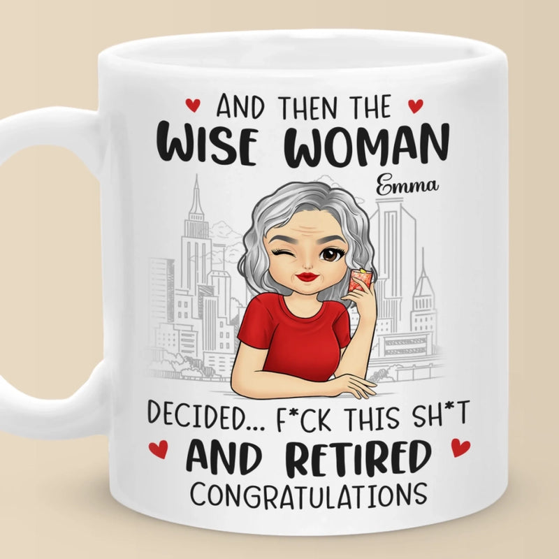Cheers To A New Chapter - Coworker Personalized Custom Mug - Appreciation, Retirement Gift For Coworkers, Work Friends, Colleagues