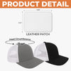 Papa Of Legends - Family Personalized Custom Leather Patch Mesh Cap - 4th Of July, Gift For Dad, Grandpa