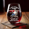 Cheers To My Next Chapter - Coworker Personalized Custom Wine Glass - Appreciation, Retirement Gift For Coworkers, Work Friends, Colleagues