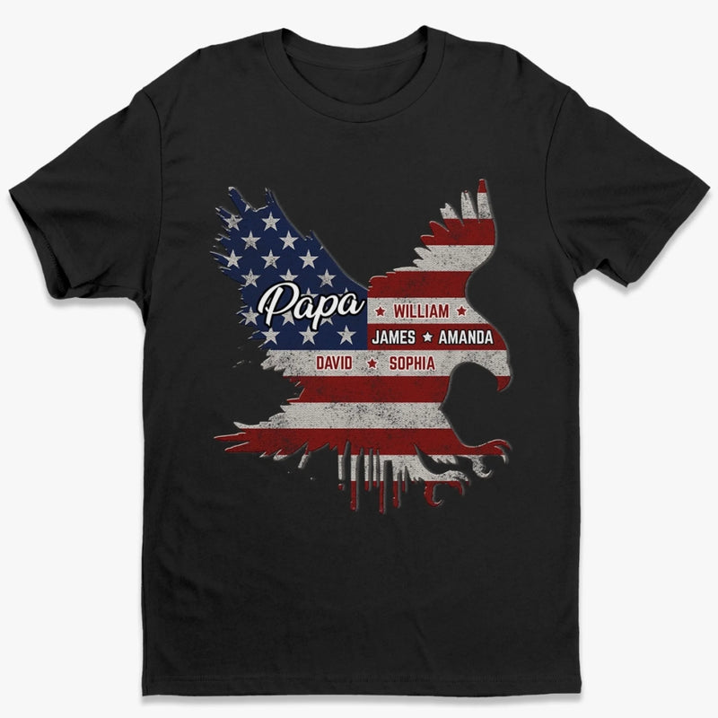 Unisex T-shirt, Premium T-shirt, Hoodie - Personalized 4th Of July Gifts For Kids, Adults - Let Freedom Fly High