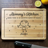 Grandma’s Kitchen, Where Love Bakes - Family Personalized Custom Engraved Wooden Cutting Board - Mother's Day, Gift For Mom, Grandma