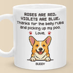 Custom Name Funny Dog Gifts for Dog Lovers - Personalized Mugs