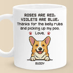 Custom Name Funny Dog Gifts for Dog Lovers - Personalized Mugs