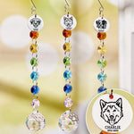 Custom Pet Memorial Gifts - Personalized Crystal Suncatcher with Charm