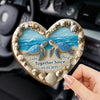 Custom Car Visor Clip - Personalized Anniversary Wedding Gifts For Husband And Wife, Him And Her - Love That’s Wild And Free