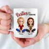 Custom Mug - Personalized Best Friend Birthday Gifts For Women - Sisters Forever