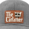 Leather Patch Hat -  Birthday Gifts For Cat Lovers, Cat Dad - The Catfather