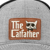 Leather Patch Hat -  Birthday Gifts For Cat Lovers, Cat Dad - The Catfather