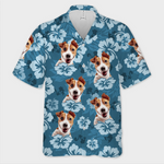 Custom Pet Photo Tropical Dog Gifts for Dog Lovers - Personalized Hawaiian Shirt