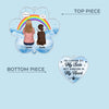 Custom Wind Chime With Acrylic Charms - Personalized Pet Memorial Gifts For Dogs - Pawprints On My Soul