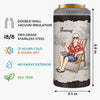 Custom 4 In 1 Can Cooler Tumbler - Personalized Retirement Gifts For Women, Men - Master Of Relaxation