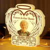 Custom Photo Shaped Light Box - Personalized Memorial Sympathy Gifts For Loss Of Mom, Dad - Your Light Will Always Shine In Our Hearts