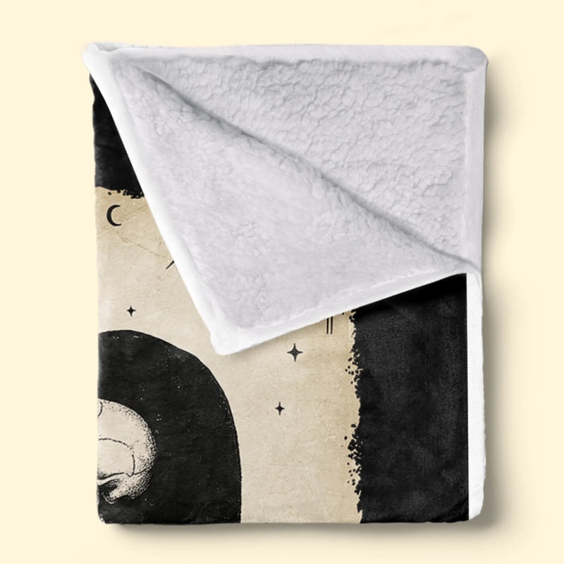 Custom Blanket - Personalized Anniversary Wedding Gifts For Husband And Wife, Him And Her - Weirdos In Love