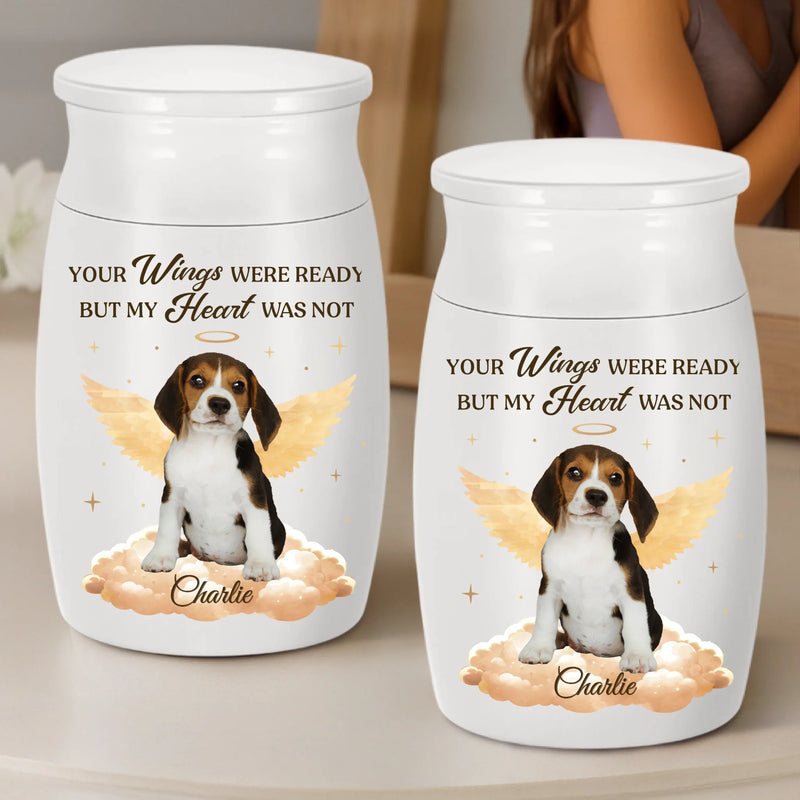Custom Photo Decorative Urn - Personalized Pet Memorial Gifts For Dogs, Cats - Still With Me, Always