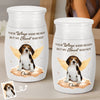 Custom Photo Decorative Urn - Personalized Pet Memorial Gifts For Dogs, Cats - Still With Me, Always