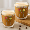 Custom Double Wall Glass Mug - Personalized Best Friend Birthday Gifts For Women - It Takes A Long Time To Grow An Old Friend