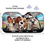 Custom Name Dog Lover Gifts - Personalized Auto Sunshade