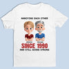 Custom Unisex T-shirt, Premium T-shirt, Hoodie - Personalized Anniversary Wedding Gifts For Husband And Wife, Him And Her - We Go Together Like Us