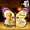 Custom Photo Shaped Light Box - Personalized Memorial Sympathy Gifts For Loss Of Mom, Dad - Forever Missed, Forever Loved