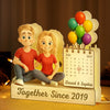Custom Shaped Light Box - Personalized Anniversary Wedding Gifts For Husband And Wife, Him And Her - Still Laughing, Still Loving