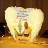 Custom Shaped Light Box - Personalized Memorial Sympathy Gifts For Loss Of Mom, Dad - A Light That Never Fades