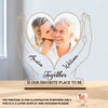 Custom Photo Wood & Acrylic Plaque - Personalized Anniversary Wedding Gifts For Husband And Wife, Him And Her - Together Is Everything