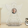 Custom Photo Acrylic Plaque - Personalized Memorial Sympathy Gifts For Loss Of Mom, Dad - A Life Beautifully Remembered