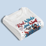 Custom Name Patriotic Dog Gifts for Pet Lovers - Personalized Apparel