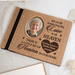 Custom Photo Memorial Keepsake - Personalized Wooden Scrapbook