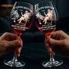 Custom Stemmed Wine Glass - Personalized Retirement Gifts For Women, Men - Relaxation Expert