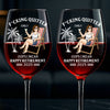 Custom Stemmed Wine Glass - Personalized Retirement Gifts For Women, Men - Relaxation Expert