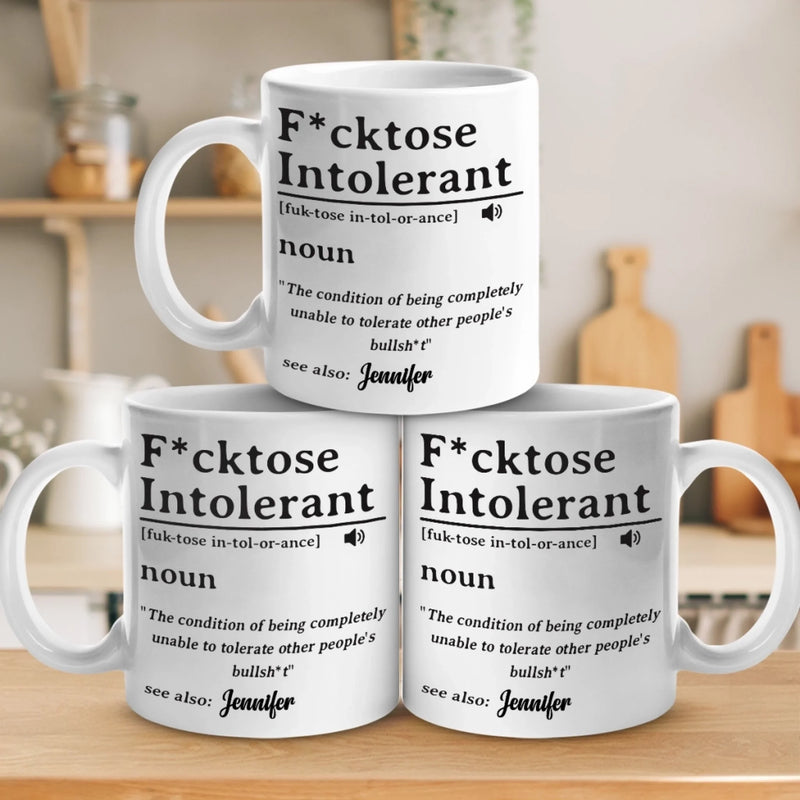 Custom Mug - Personalized Funny Gifts For Best Friends, Family, Coworker, Work Bestie - Real Vibes Only