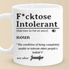 Custom Mug - Personalized Funny Gifts For Best Friends, Family, Coworker, Work Bestie - Real Vibes Only