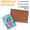 Custom Passport Cover, Passport Holder - Personalized Summer Vacation And Travel Gifts For Women, Men - Travel Far, Travel Wide