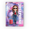 Custom Passport Cover, Passport Holder - Personalized Summer Vacation And Travel Gifts For Women, Men - Life’s Short, Book The Flight