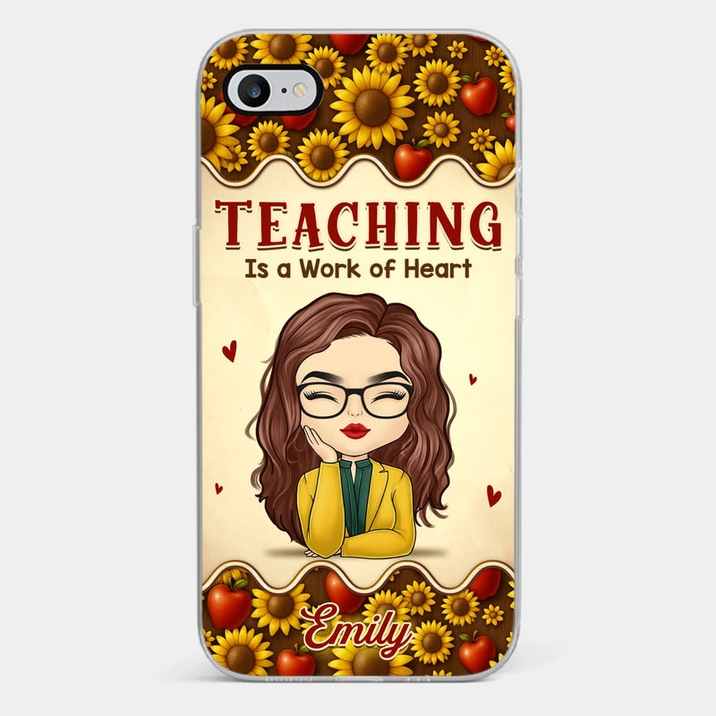 Custom Name Teacher Appreciation Gifts - Personalized Phone Case