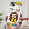 Custom Clear Phone Case - Personalized Birthday Gifts For Teachers - Teachers Grow Dreams