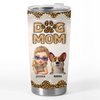 Custom 3D Inflated Effect Printed Tumbler - Personalized Birthday Gifts For Dog Lovers, Dog Dad And Mom - The Treat Life Chose Me