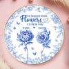 Custom Full-Print Round Jewelry Dish - Personalized Best Friend Birthday Gifts For Women - Friendship Grows Stronger With Time