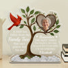 Custom Photo Acrylic Plaque - Personalized Memorial Sympathy Gifts For Loss Of Mom, Dad - Our Roots Run Deep With Love