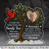 Custom Photo Acrylic Plaque - Personalized Memorial Sympathy Gifts For Loss Of Mom, Dad - Our Roots Run Deep With Love
