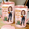 Custom 14oz Marble Mug - Personalized Garden Gifts For Gardeners - Sow Much Love