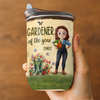 Custom 10oz Wine Tumbler With Lid - Personalized Garden Gifts For Gardeners - Pardon My Plants