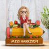 Custom 2-Layered Wooden Plaque - Personalized Back To School Gifts For Teachers - This Classroom Is A Safe Place